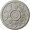 Ekena Millwork Edinburgh Ceiling Medallion (Fits Canopies up to 5 1/4"), Hand-Painted Pot of Cream, 18"OD x 1 3/4"P CM18EDPCF - alternate 1